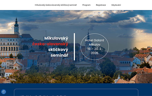 Mikulovský česko-slovenský sklíčkový seminář
